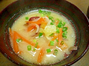 玉ねぎの味噌汁