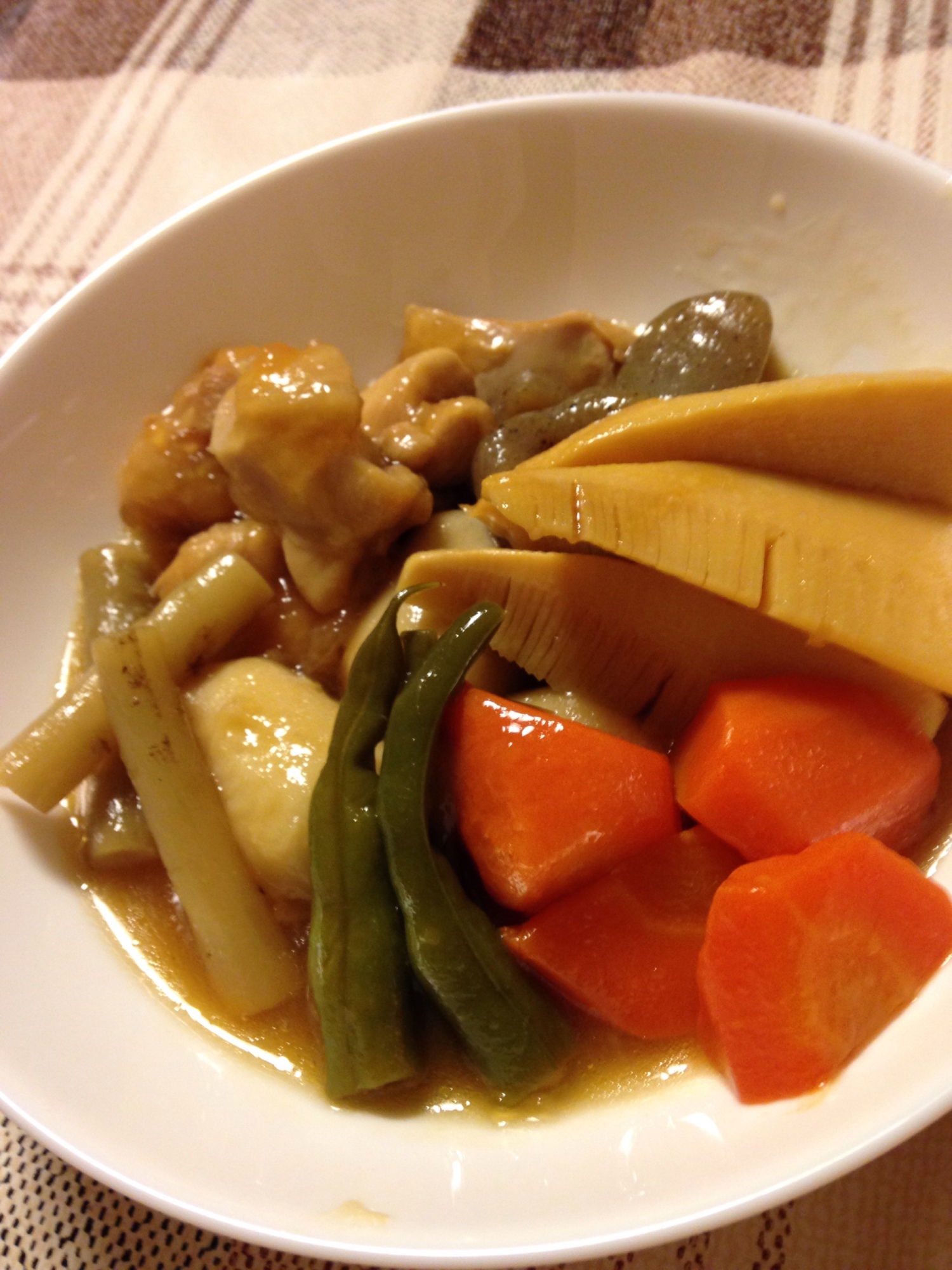 鶏肉の治部煮