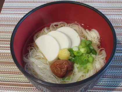 胃腸が疲れたなと感じたら！梅温麺（うーめん）