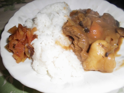 ほろほろ鹿肉カレー！