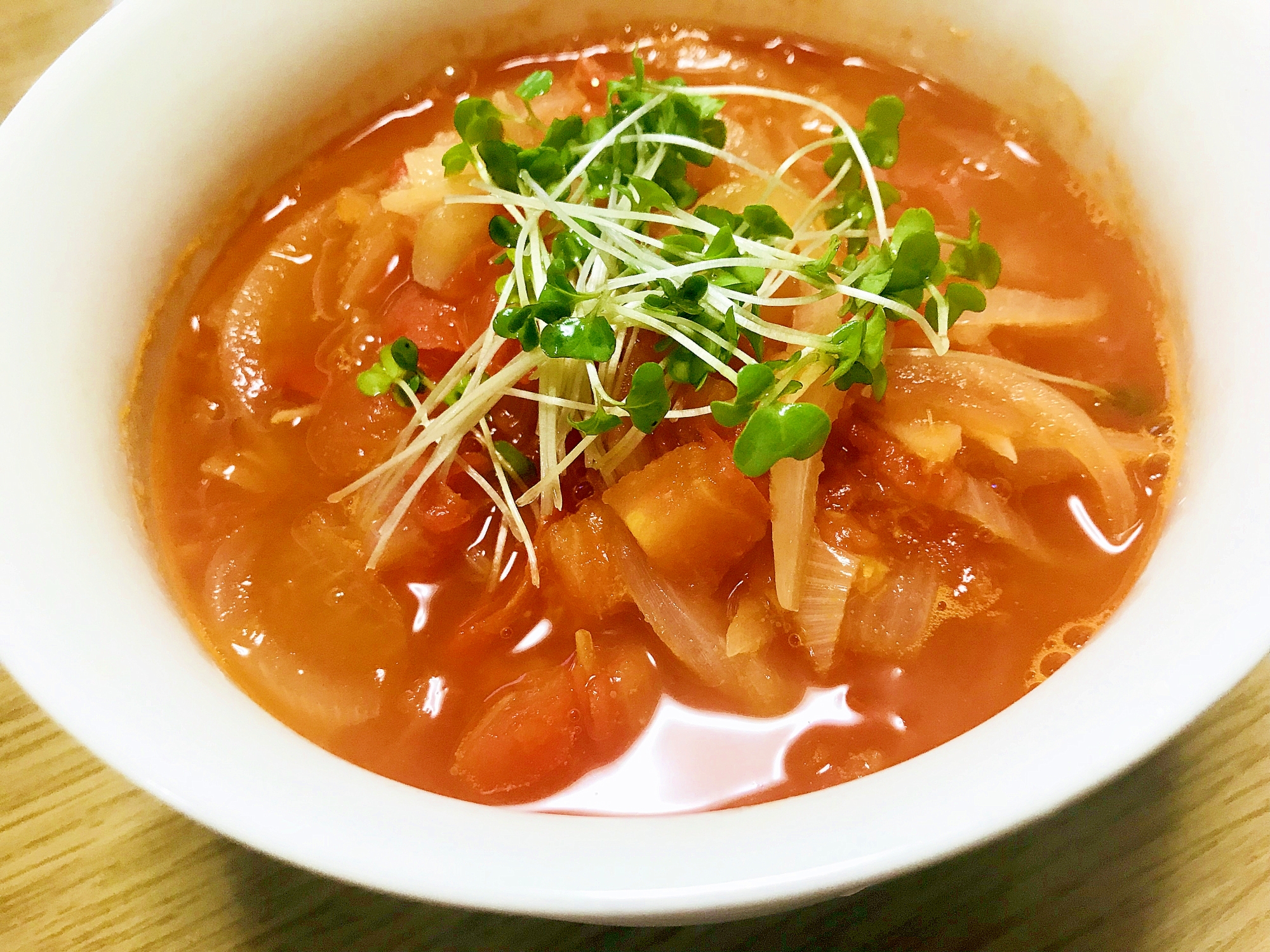 トマトのスパイシーフォー