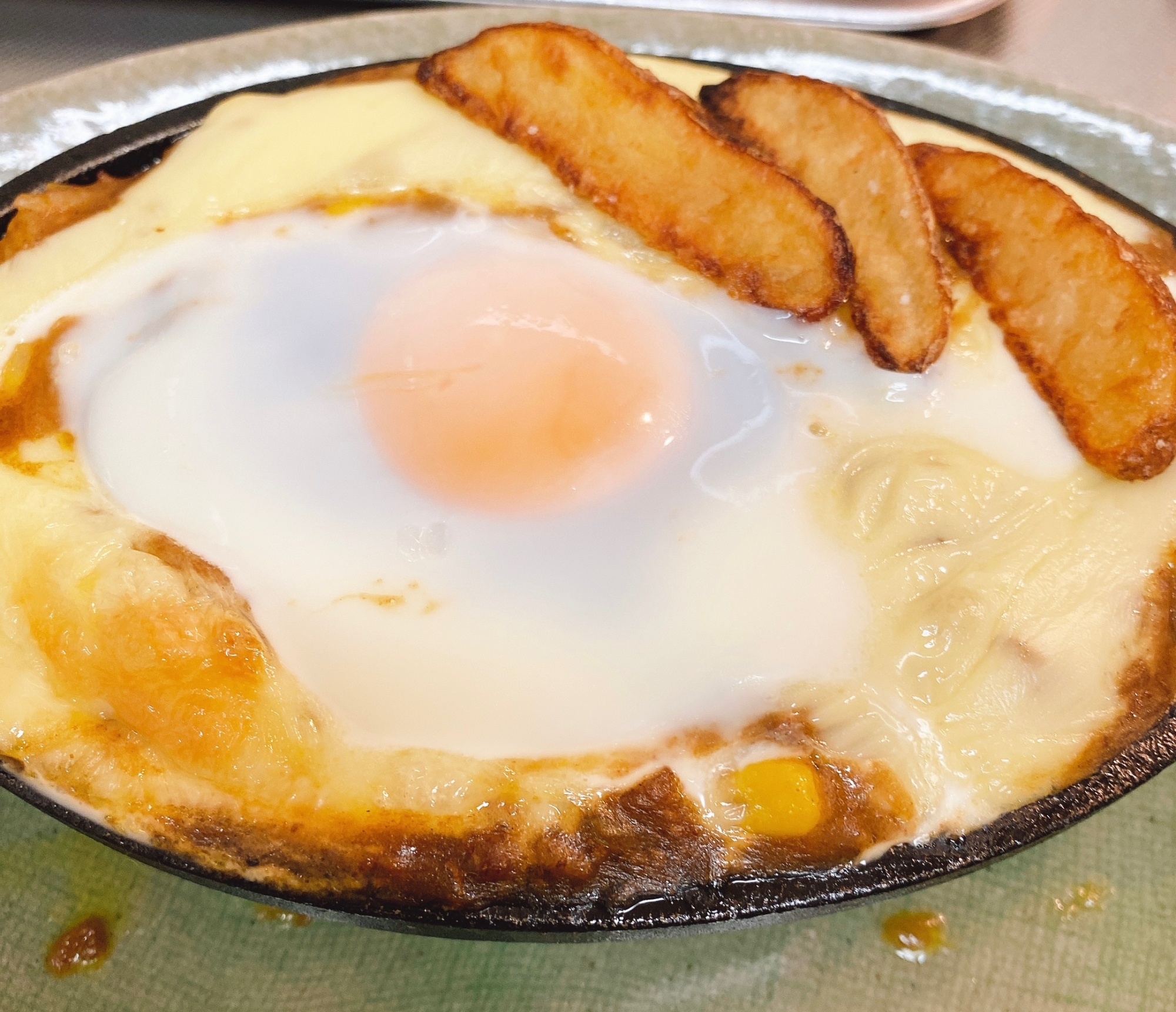 簡単！焼きカレー☆残ったカレーでもOK♪