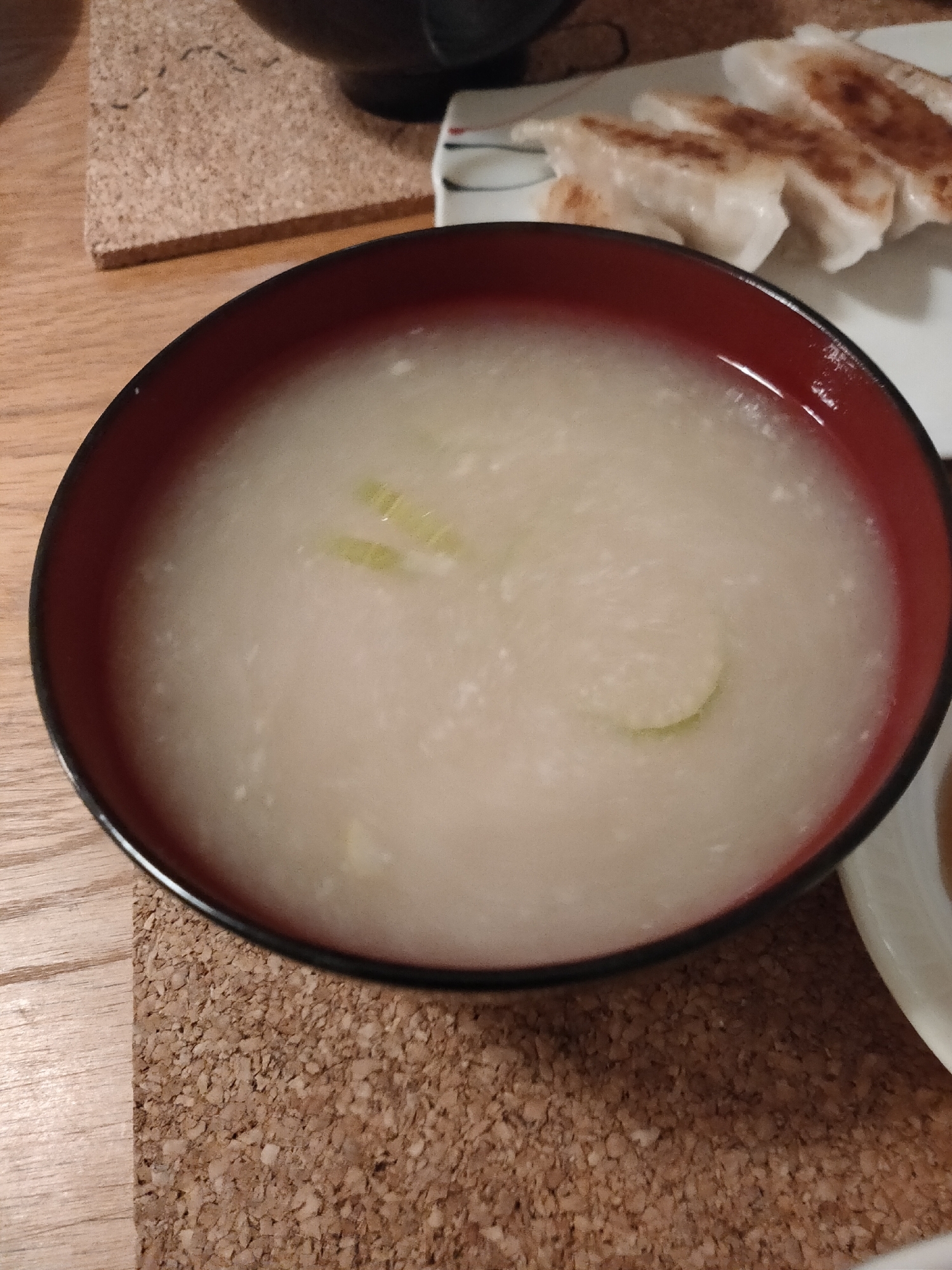 セロリの味噌汁