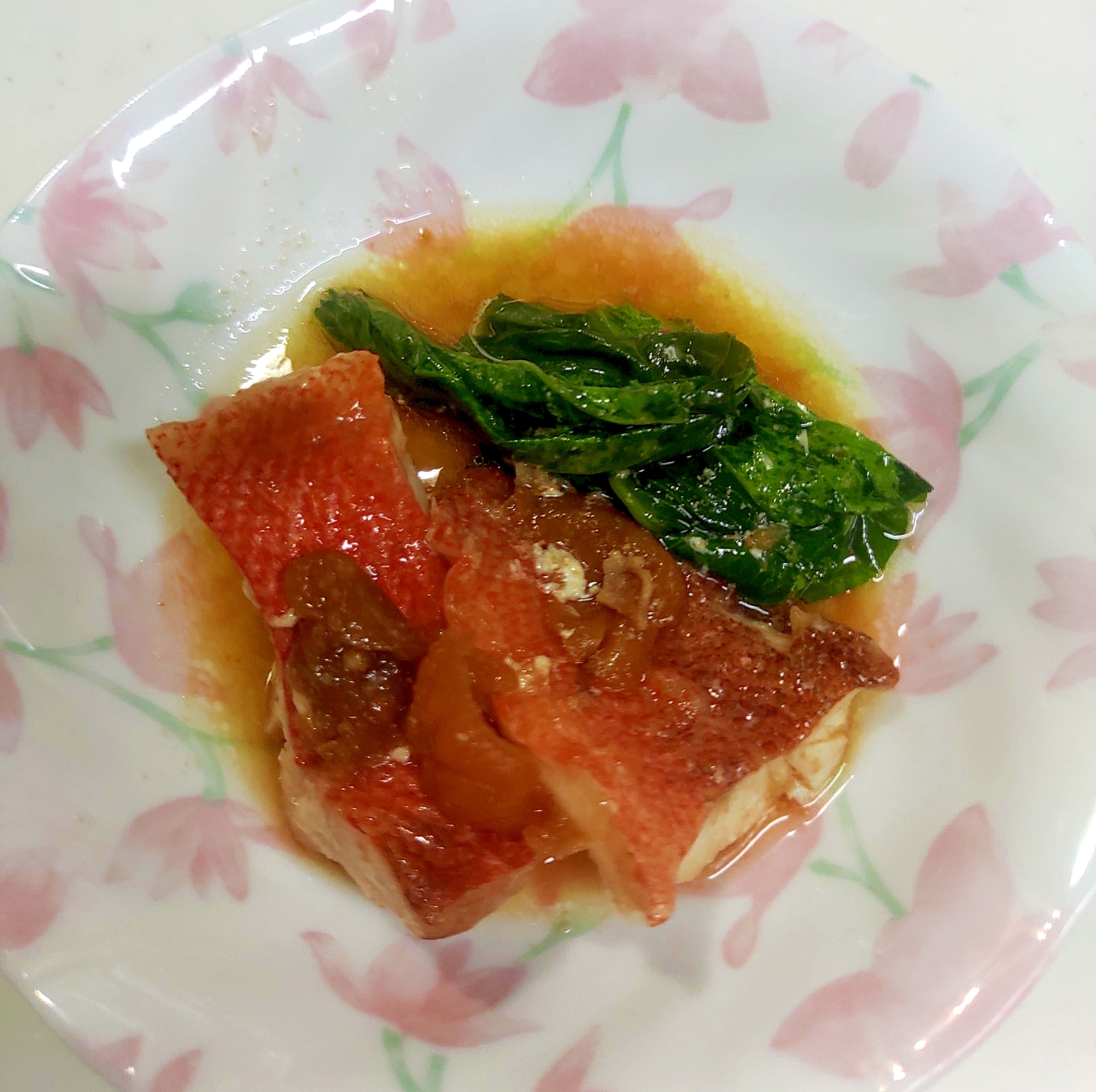 赤魚の梅煮