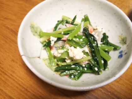 ★ほうれん草だけの超簡単白和え★