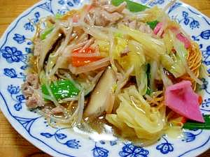 あんも１から作ります。長崎皿うどん