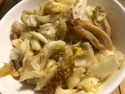 ちくわが余っていたので作ってみました！
簡単にささっと作れて美味しくできました〜！