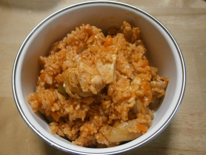 簡単☆昔懐かしのチキンライス
