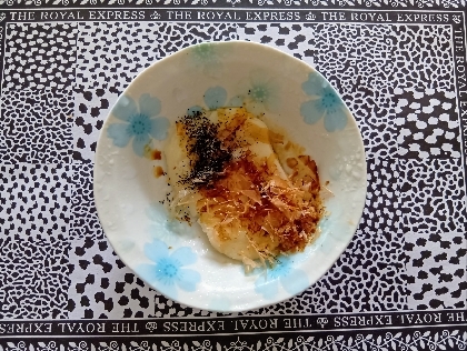 おかか黒ごま餅