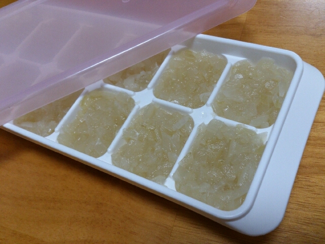 ＜離乳食＞玉ねぎ冷凍保存