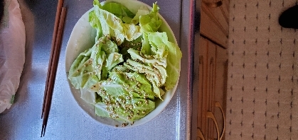 居酒屋のあれ！超簡単！やみつきキャベツ