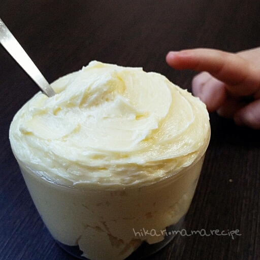 混ぜるだけ♡パンやマカロンに万能ミルククリーム♪