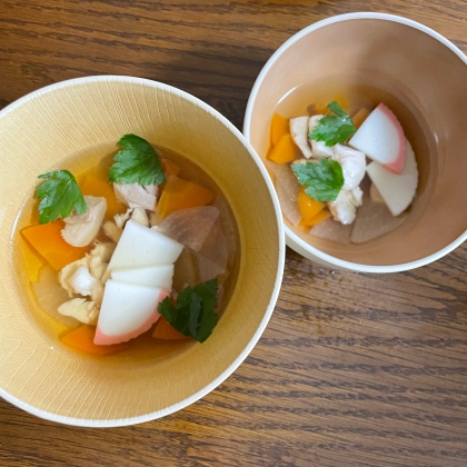 お出汁が美味しいお雑煮♪簡単!!