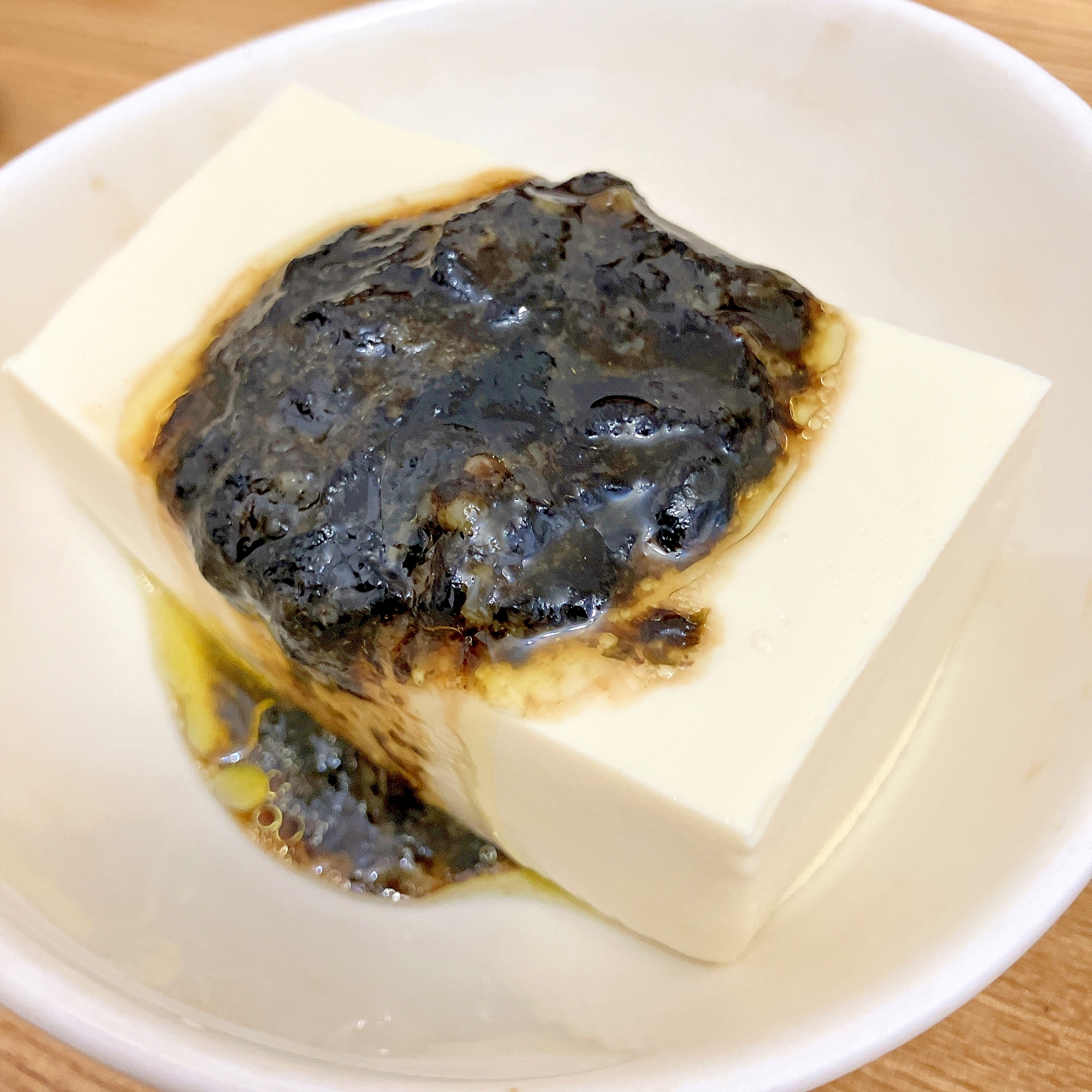 簡単おつまみ★海苔わさび冷奴