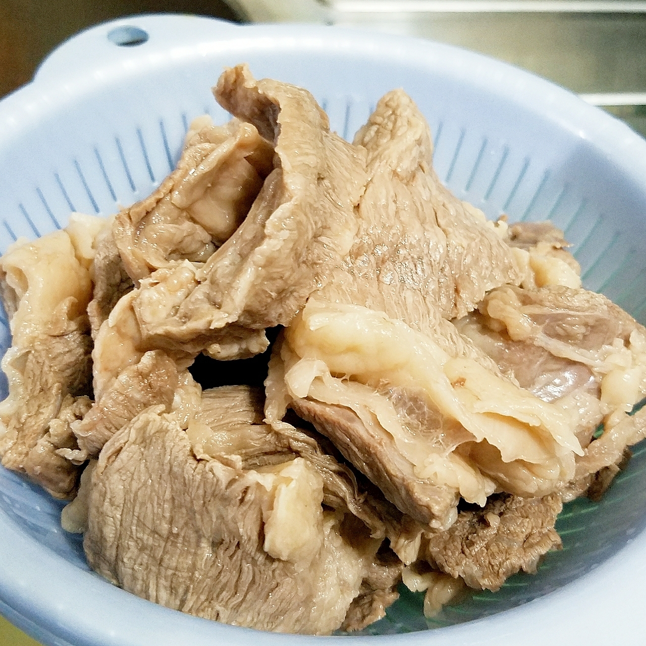 牛スジ肉の下処理＆冷凍保存